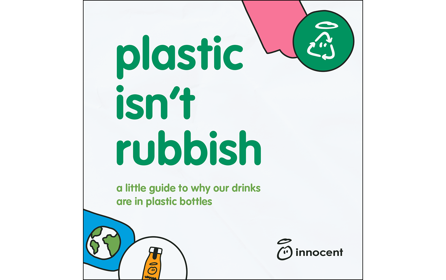 back of pack story for an innocent super smoothie